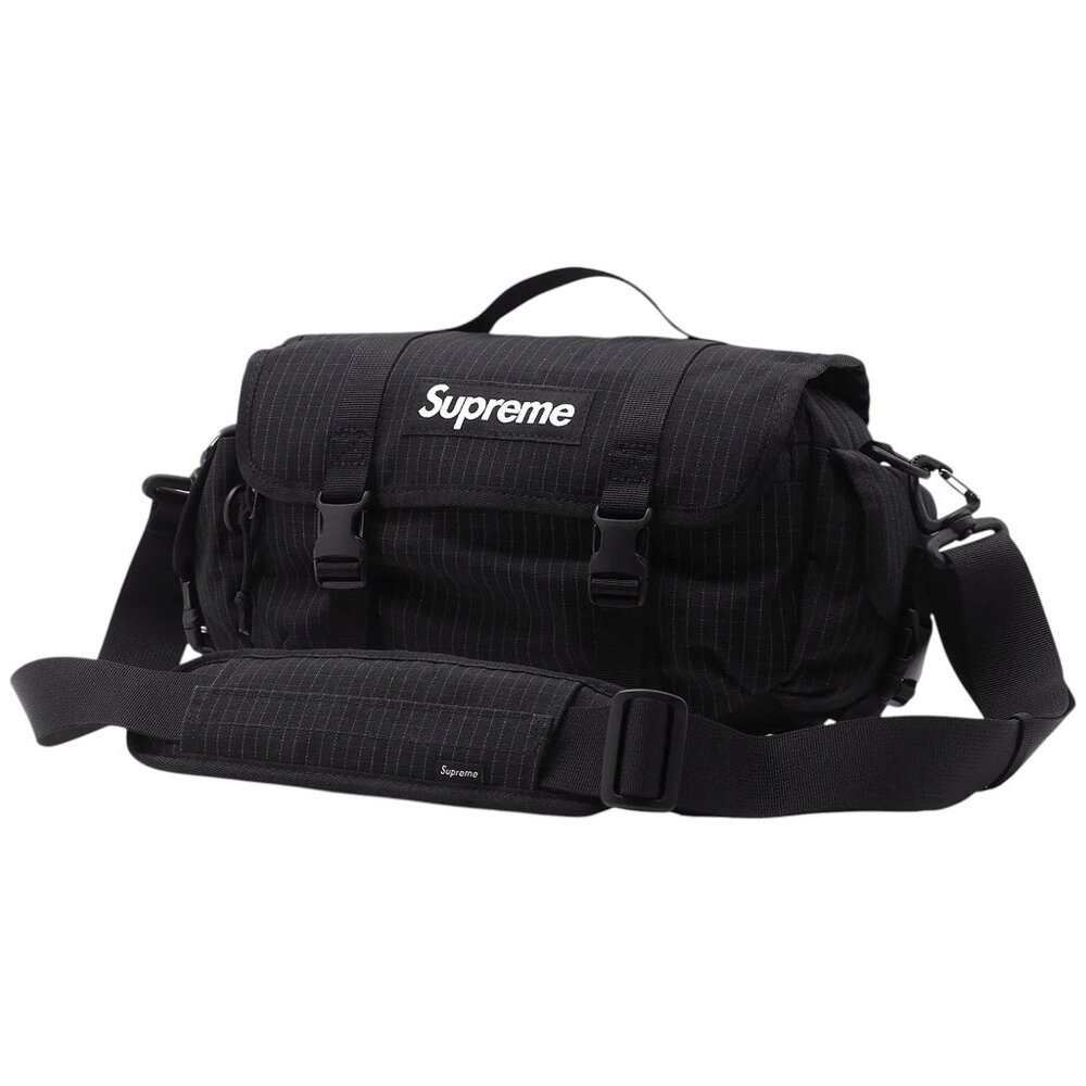 Supreme SS24 Mini Duffle Bag Black - Picture 5 of 7
